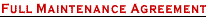 Full Maintenance Agreement