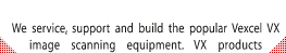 Service, support and build Vexcel scanners