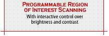 Programmable region of interest scanning