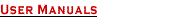 User Manuals